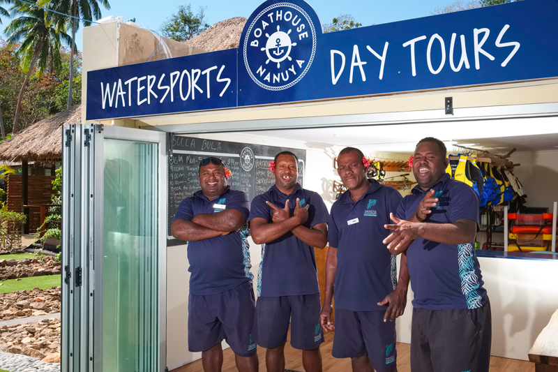 Watersports & Day Tours at Boathouse Nanuya